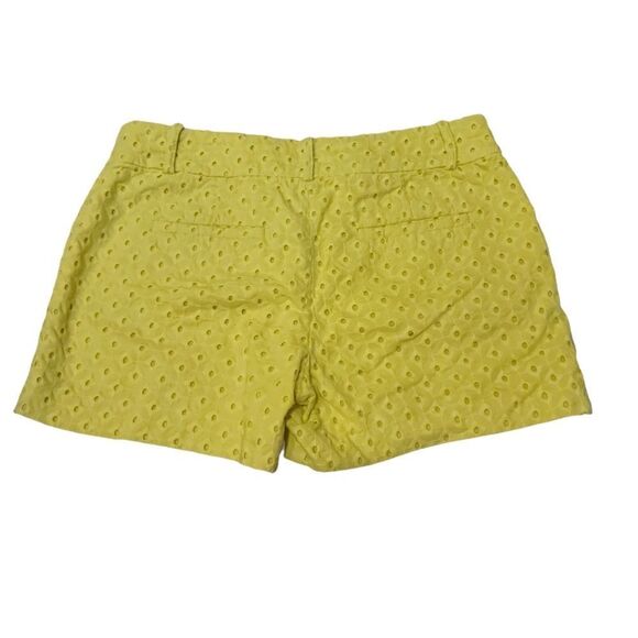 Loft Yellow Eyelet Riviera Short Size 2 - Picture 2 of 6